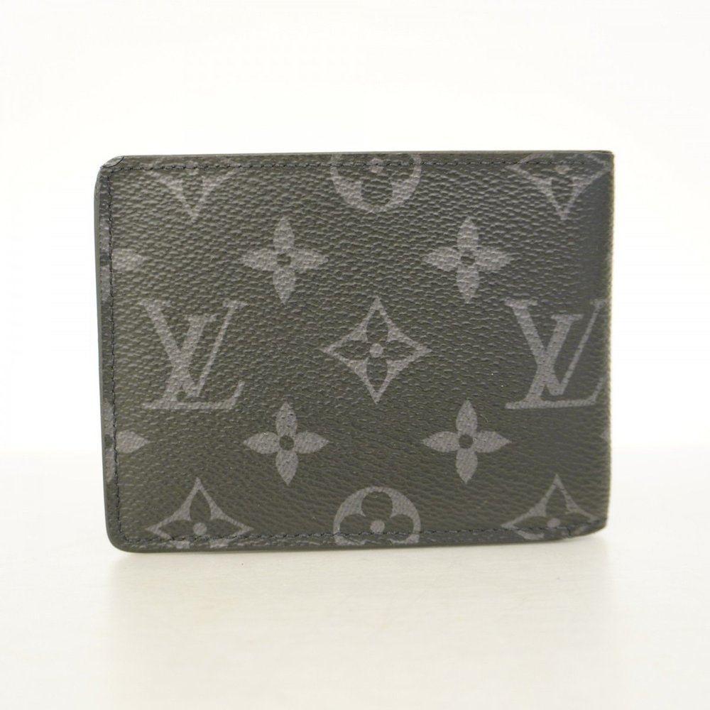 Louis Vuitton Monogram Eclipse Slender Wallet M62294 Black Men's - Picture 8 of 8
